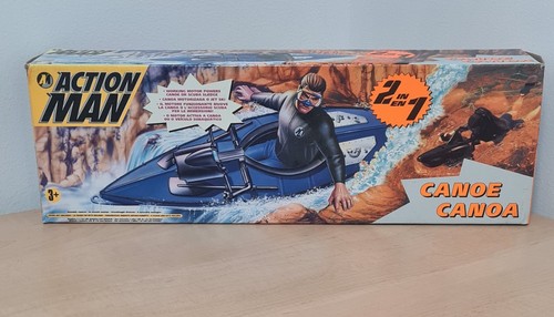 Action man canoe hasbro - man,