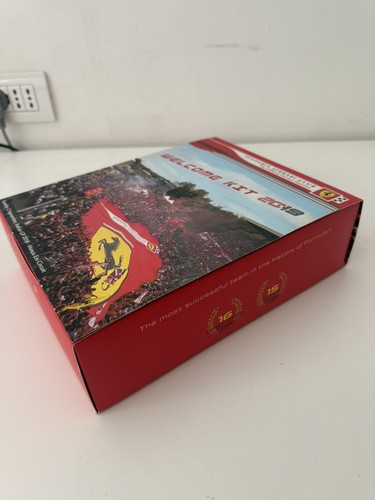 Welcome kit scuderia - scuderia, ferrari