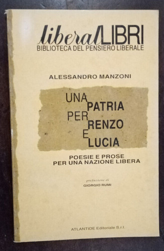Una patria per - una, e