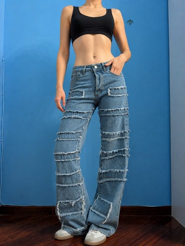 Y2k fringe panel wide - panel,