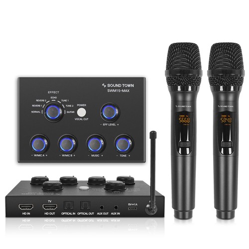 Microfono wireless mixer
