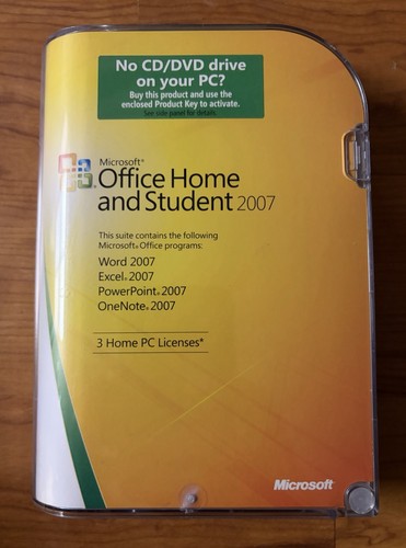 Microsoft office 2007 - office, home