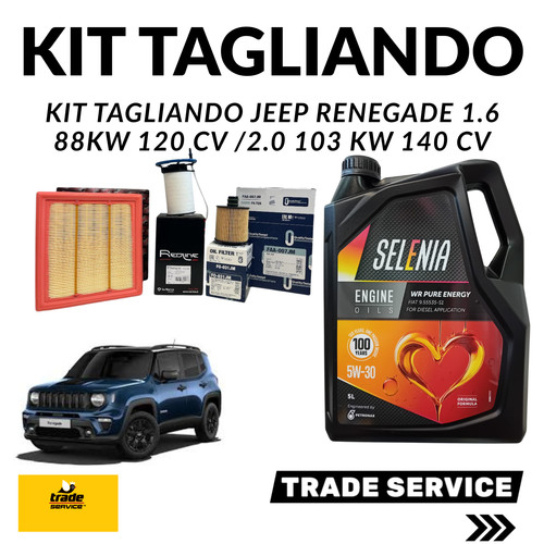 Kit tagliando jeep renegade - kit,
