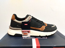 Scarpe Uomo Carrera 42 sneakers sportive casual nero marrone fondo alto