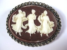 Antico Spilla Argento 900