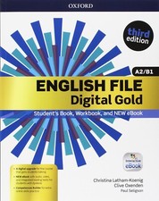 ENGLISH FILE DIGITAL GOLD A2/B1 STUDENT'S BOO THIRD EDITION OXFORD 9780194524711