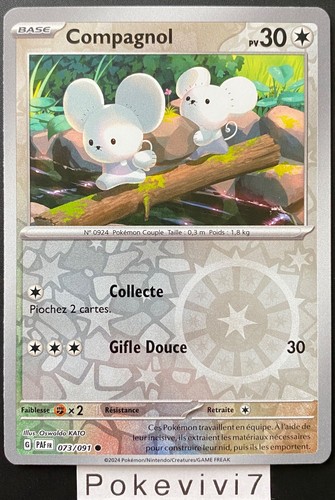 Carte pokemon compagnol - carte,