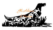 Adesivo setter inglese - setter,