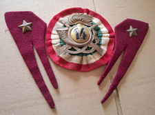 WW1-WW2-FREGIO 14° Rgt-COCCARDA-COPPIAFREGI-BERSAGLIERI-REGIO ESERCITO-WORLD