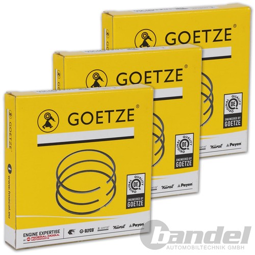 Anelli pistone goetze 5 - goetze, 76,5
