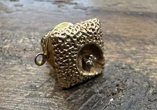 Cravatta vintage cimelio oro