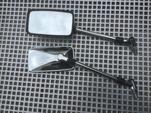 Coppia specchietti inox - coppia,