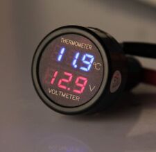 ATEC - 3in1 Volt/Temp/USB Charger x Presa Accendisigari Ideale per Auto, Moto -