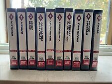 10 VHS WAR GUERRE IN TEMPO DI PACE