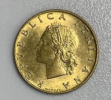 1970-R Italy Uncirculated 20