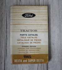 Catalogo ricambi originale Ford Dexta e Super Dexta Parts Catalog 1965