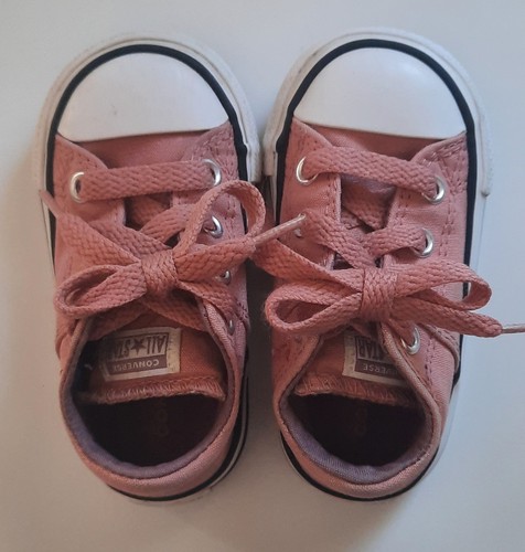 Sneakers tela rosa converse - tela,