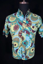 Camicia Vintage Colorata In