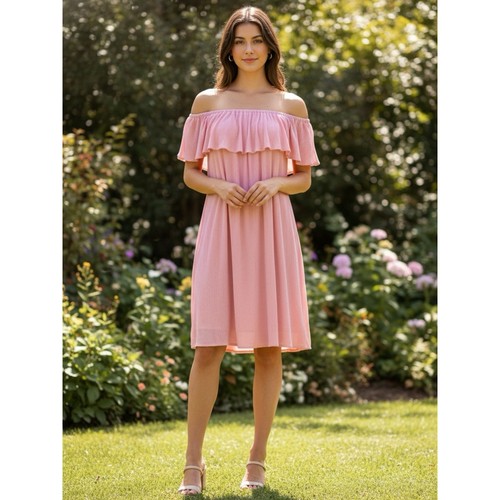 52seven abito midi romantico - 52seven,