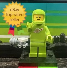 LEGO Spaceman verde lime nuovo colore con casco personalizzato 🎨 e serbatoio aria