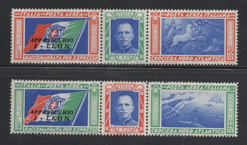 Regno 1933 trittici leon - -,