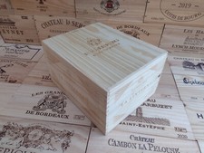 Cassetta porta vino in legno