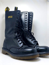 Stivali Alti Fino Al Polpaccio Dr. Martens Black 1914 Donna Limited Edition 39