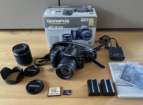 Olympus 510 kit fotocamera - e-510,