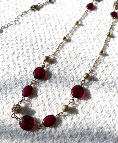 Collana vintage perline - collana,