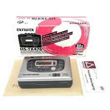 Lettore Musicassette Radio AWIA HS-TX 476 * New Belt*