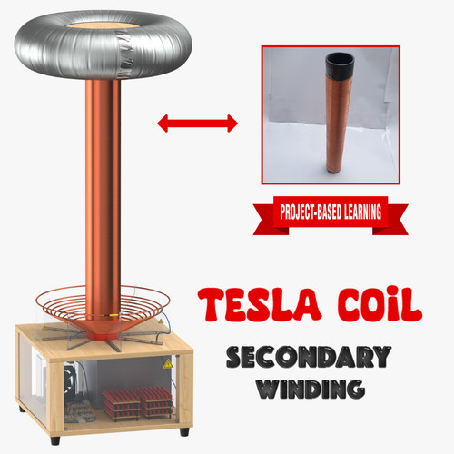 Bobina tesla componente - bobina,