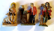 Stock tre statuine - statuine, del