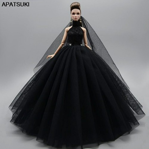 Abito sposa nero collo - da,