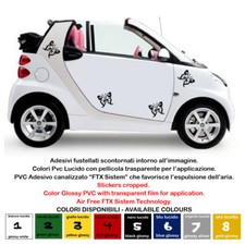 Farfalle adesivi pretagliate