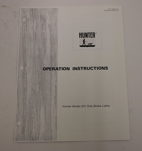 Hunter engineering 201 disc - 201,