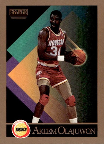 Card nba akeem - nba, olajuwon