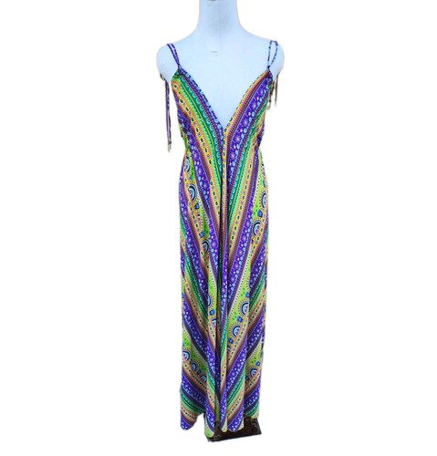 Boho maxi dress colorful