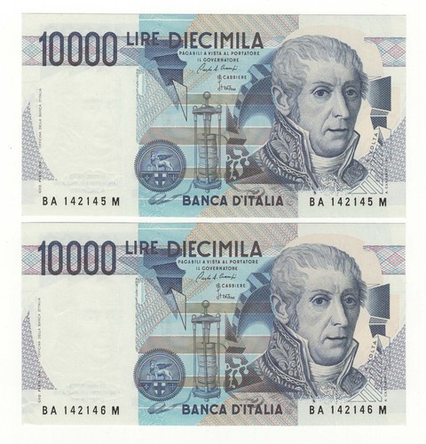 10000 lire volta decr 1984 - 10000,