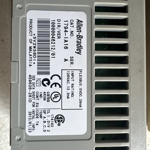 Allen bradley 1794 ia16 - 1794-ia16,