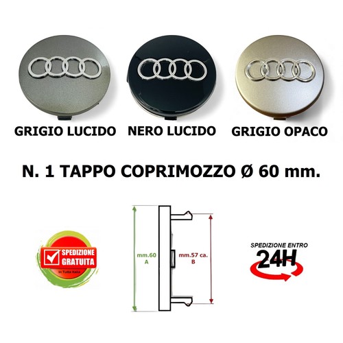 Tappo coprimozzo audi - 1,