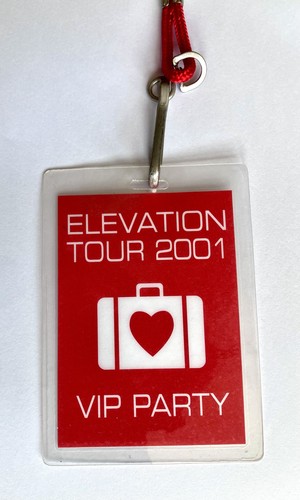 Elevation tour 2001 vip - elevation,