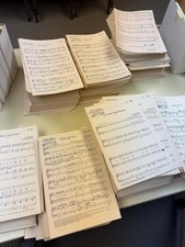 10lb Lot of Vintage Sheet