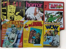 Lotto 6 Fumetti Riviste Metal