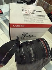 CANON EF 17-40mm f/4.0 L USM EW-83E LP1319 (Eccellente)