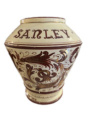 AMARENA SANLEY VIGNOLA vaso ceramica Rimini amarene tipo Fabbri vintage gelati