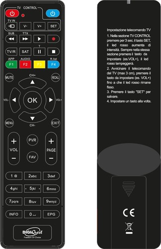 Telecomando digiquest q20 - telecomando,