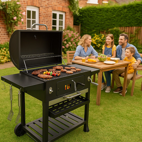 Barbecue affumicatore xxl - barbecue, da