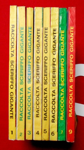 Raccolta sceriffo gigante 9 - raccolta, 1/9