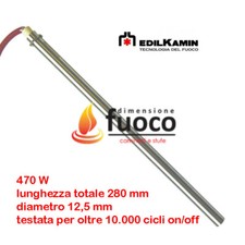 Candeletta accensione stufa - candeletta,