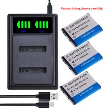 Caricabatteria o USB per Nikon EN-EL19 Coolpix S2500 S2550 S2600 S2700 S2750
